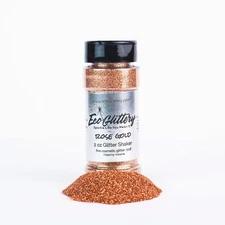 Rose Gold Glitter - Biodegradable Ultra Fine Grade Glitter .008"