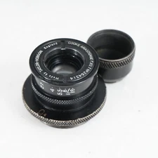 :Taylor Hobson Cooke Anastigmat 1 Inch (25mm) f/2.7 C Mount Cine Lens w/ Hood