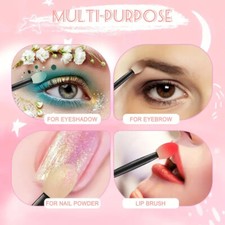 6 Make-up Schwämme Mit Griff – Weicher Pilzkopf Für Foundation, Lidschatten & Puder, 11,4 Cm Lang
