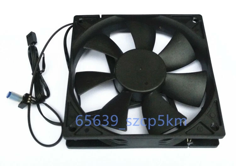 Adjustable Speed Fan 12CM 12V PC 3Pin Case Quiet Fan +LED Light +Speed Controlle - Image 2 of 4