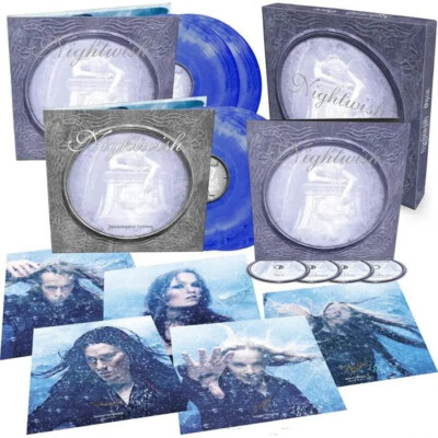 NIGHTWISH Once - 4LP / Blue Grey Cloudy Vinyl + 4CD - BOX (2021)