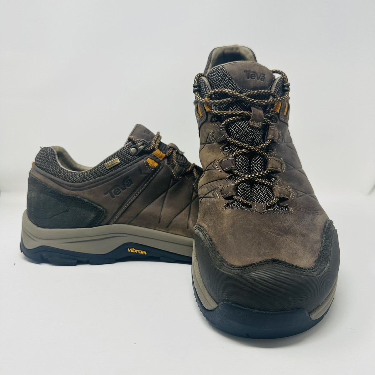 Teva Arrowhead Riva Hiking Shoes Mens 14 Brown Grey Waterproof Vibram Sole Amazon.com | Teva Men main image 2