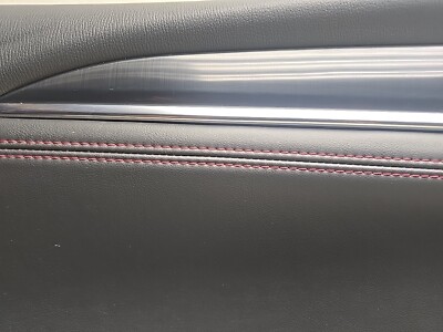 ひろま 2021 MAZDA 6 FRONT LEFT DRIVER INTERIOR DOOR PANEL TRIM BLACK