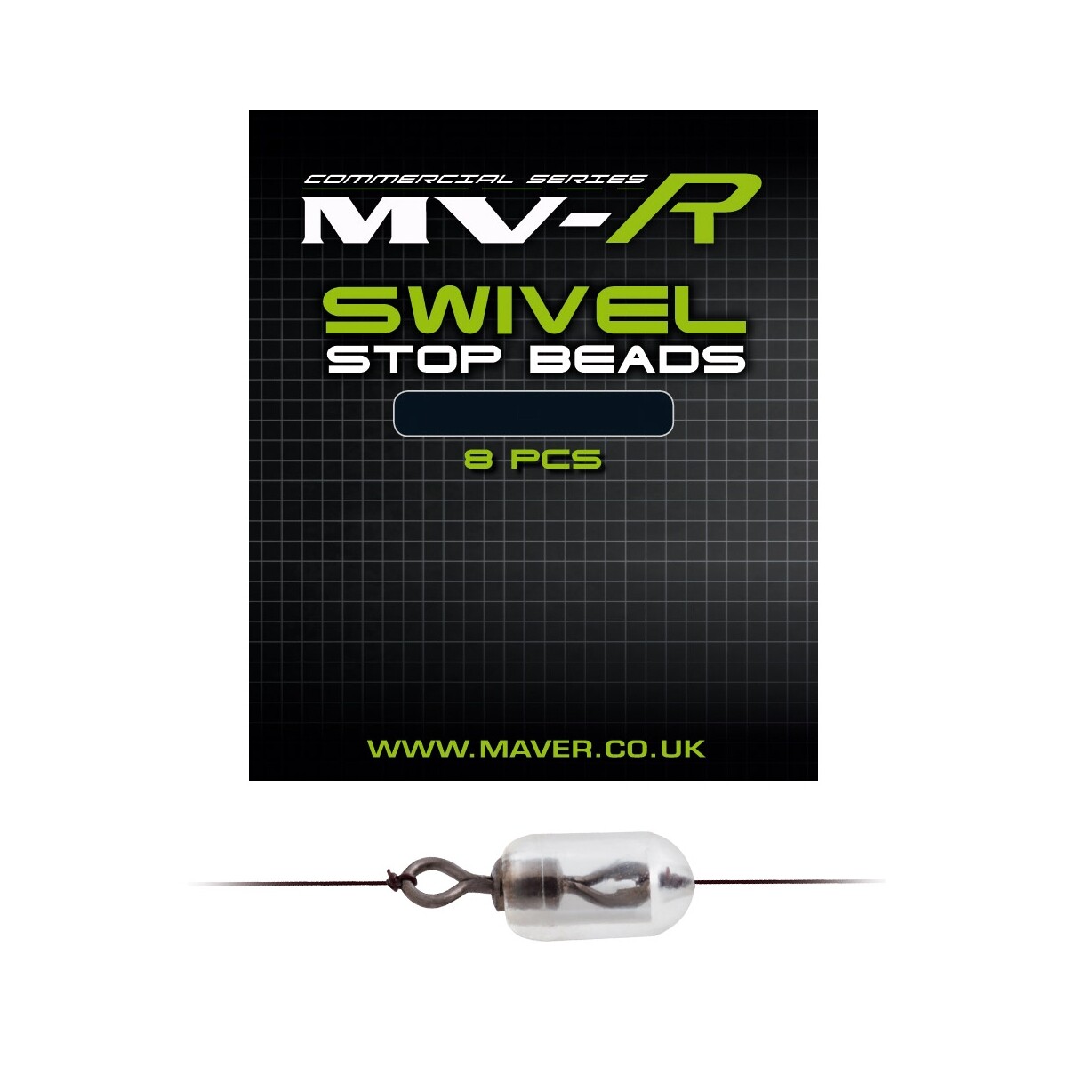 Maver Swivel Stop Beads Large Perfect Anti-Tangle Stop Running Lead Feeder Rigs