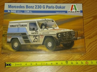Italeri 1/24 メルセデスベンツ 230 G Pari-Dakar MERCEDES-BENZ 230 G PARIS-DAKAR MODEL KIT ORIGINAL FACTORY SEALED