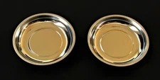 2 CAL-HAWK 6" POLISHED STAINLESS STEEL MAGNETIC PARTS TRAY BOLT SOCKET CZMPT