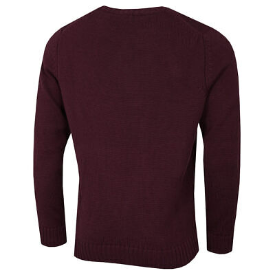 Calvin Klein Mens 2025 Knit Crew Neck Cotton CK Golf Sweater Calvin Klein Mens 2025 Knit Crew Neck Cotton CK Golf Sweater