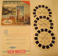 Canada View-Master 3 Reels Set  A 090
