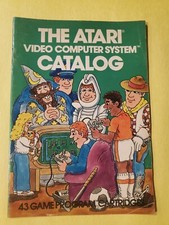 1981 Atari Video Computer System Catalogue - 43 GAME PROGRAMS