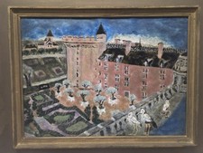 Pierre Frémont émail cuivre 1950 Villandry Limoges Euzet Régérat Duban Christel 