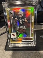 Rondale Moore Game Used Football Card