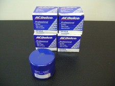 PF454 PF454F 25324052 Genuine GM Original ACDelco Engine Oil Filter  4 PACK  NEW