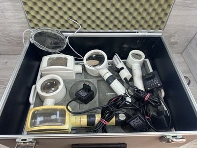 Eschenbach Leuchtlupen System Kovolut mit Griffe und Koffer!!