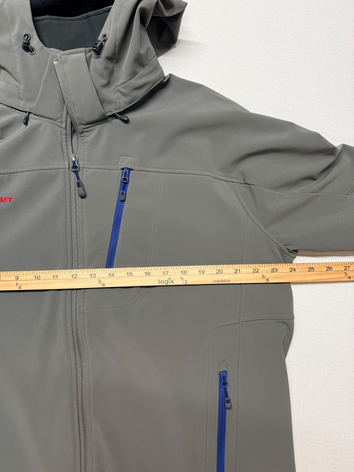 Mammut Softech Softshell Jacket Men's XL Gray Fle… - image 9