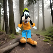 Disney Parks Exclusive Goofy Plush Stuffed Animal Toy Authentic Original 14  