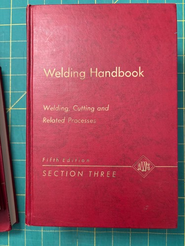 Welding Handbook Vols 1-5 / American Welding Society / 5th Ed. - Picture 6 of 8