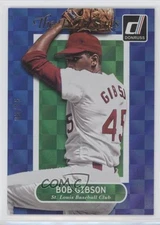 2014 Panini Hall of Fame The Elite Series Gold 5/25 Bob Gibson #1 HOF 0s3