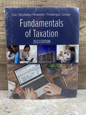 Fundamentals of Taxation 2023 ~ 16th Edition ~ NEW Loose-leaf for 3 Ring Binder