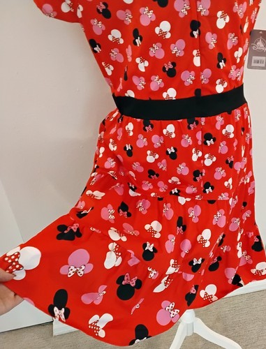 NWT Disney Resort Parks Minnie Mouse Fit and Flare Dress SZ XL - Picture 5 of 19