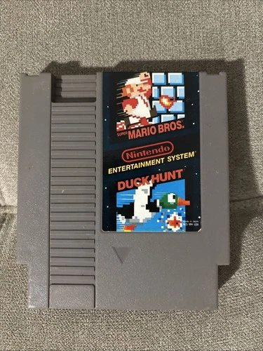 Super Mario Brothers & Duck Hunt - NES Nintendo Game