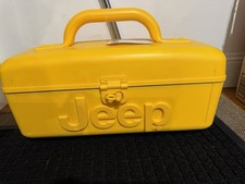 NEW NEVER USED Jeep Yellow Portable AM/FM Boombox CD Player Cassette Tape Deck