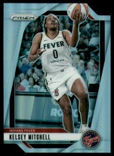 2024 Panini Prizm WNBA #64 Kelsey Mitchell Silver Prizms