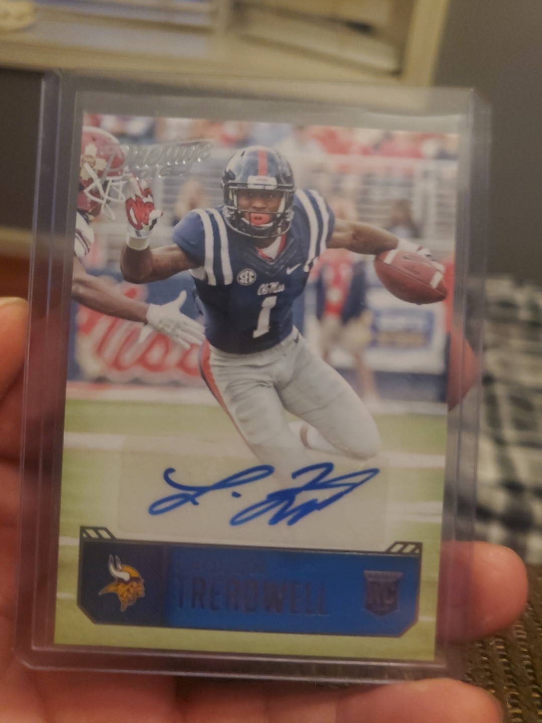 Laquon Treadwell Panini Prestige Rookie Signatures #LT Base