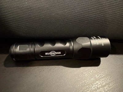 SureFire 6PX Tactical 600 Lumens Handheld Metal Flashlight Black