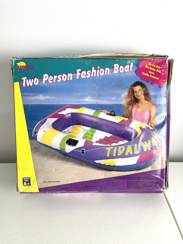 Sunco Two-Person Fashion Boat #A-8044 Inflatable New