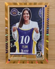 2025 Panini Donruss WNBA - Kelsey Plum #12 Orange Laser /199