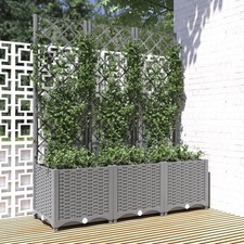 Light Grey Garden Planter with