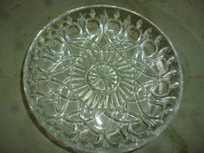 6 alte Glasschalen dekorative Schliffe FRANCE Vintage Landhaus Romantic