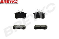 Bremsbelagsatz BremsklöTze Hinterachse FüR Peugeot 207 CC Wd_ Wk_ Wa_ Wc_