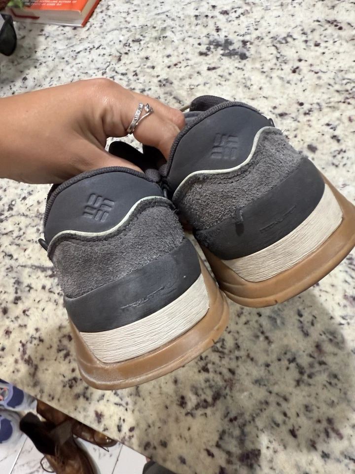 Columbia Wildone Anthem Sneaker Tradewinds Grey/Light Sand Women’s 8 - Image 2 of 4