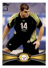DAVID DECASTRO 2012 TOPPS RC STEELERS QZ