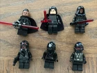 LEGO STARWARS MINIFIGURE BUNDLE OF 6 FIGURES w/ Some Accessories