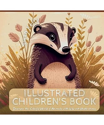 Illustrated Children's Book: Discover the Colorful World of Animals With Vibrant