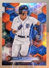 2023 Bowman's Best Top Prospects Refractor #TP-23 Max Clark Detroit Tigers