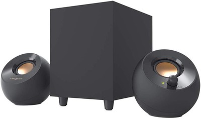 Pebble Plus 2.1 USB-betriebene Desktop-Lautsprecher mit Down-Firing Subwoofer