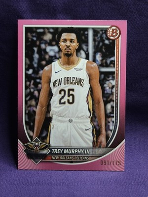 2025-26 Bowman - Trey Murphy III #141 Pink /175