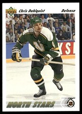 Chris Dahlquist 1991 Upper Deck French 307 Base LP