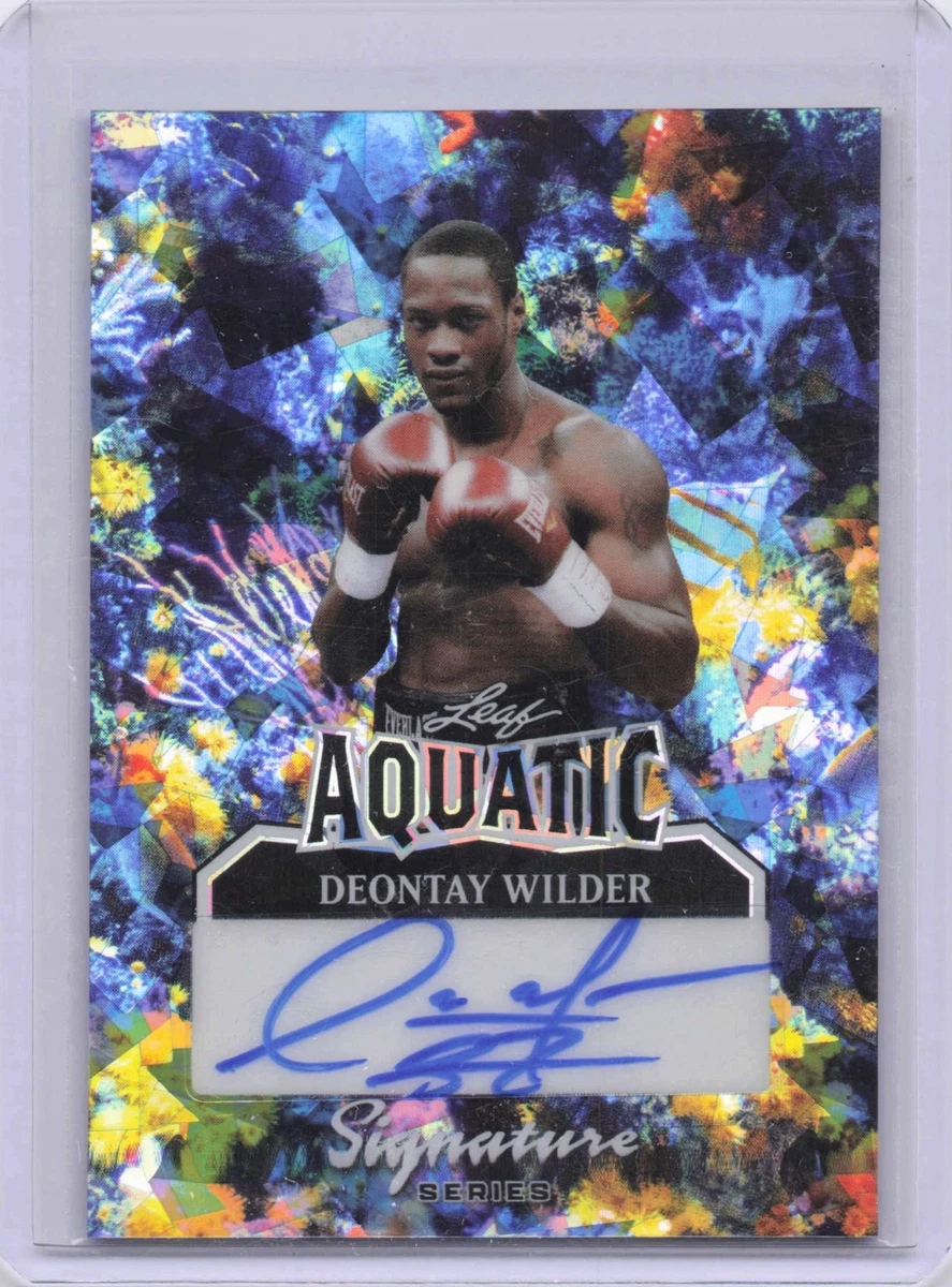 Leaf Boxing Original Autographed Sports Trading Cards