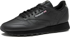 Reebok Classic Leather Men's Shoes Casual Sneakers Black Size 10.5 NEW IN BOX