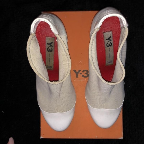 Women Adidas Y-3 Boots White 38