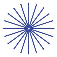 20X 24 Zoll #3 Nylon-SpiralreißVerschlüSse ReißVerschlüSse In GroßPackungen Blau