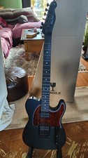 Harley Benton TE-20HH Telecaster shape 6-String Electric Guitar Matte Black