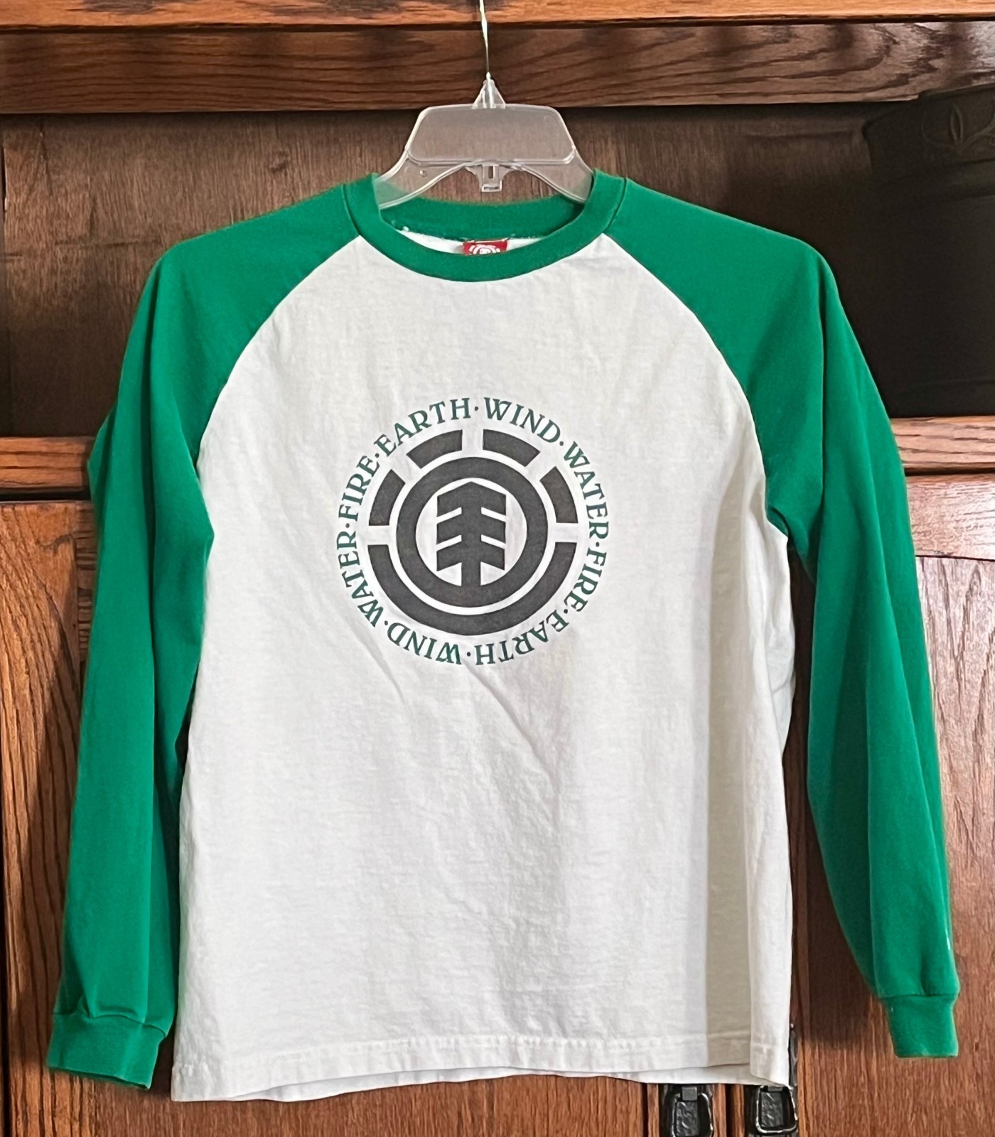 Vintage Element Skateboards Long Sleeve T-Shirt Wind Water Fire Earth Y2K READ