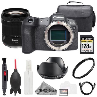 CANON R8 ＋RF24-105mm F4-7.1 IS STM キット Canon EOS R8 + RF 24-105mm f/4-7.1 IS STM Lens +128GB+UV Filter