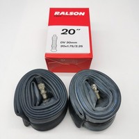 Ralson 2X Schlauch 20 Zoll | Dv Ventil | 20 X 1.75/2.125 | Fahrrad Bmx SchläUche