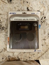 Jensen CD-470 Portable CD Player AM/FM Radio Built-In Stereo Speakers - New